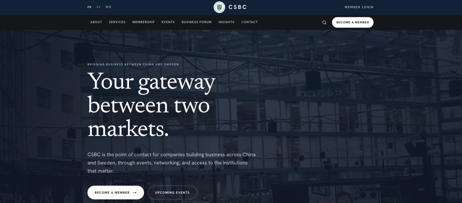 China-Sweden Business Council website